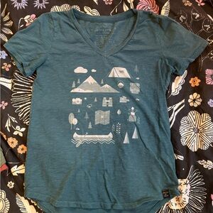 United By Blue Organic Cotton Blue Tee